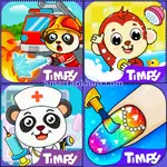 Timpy Baby Glow Phone Games